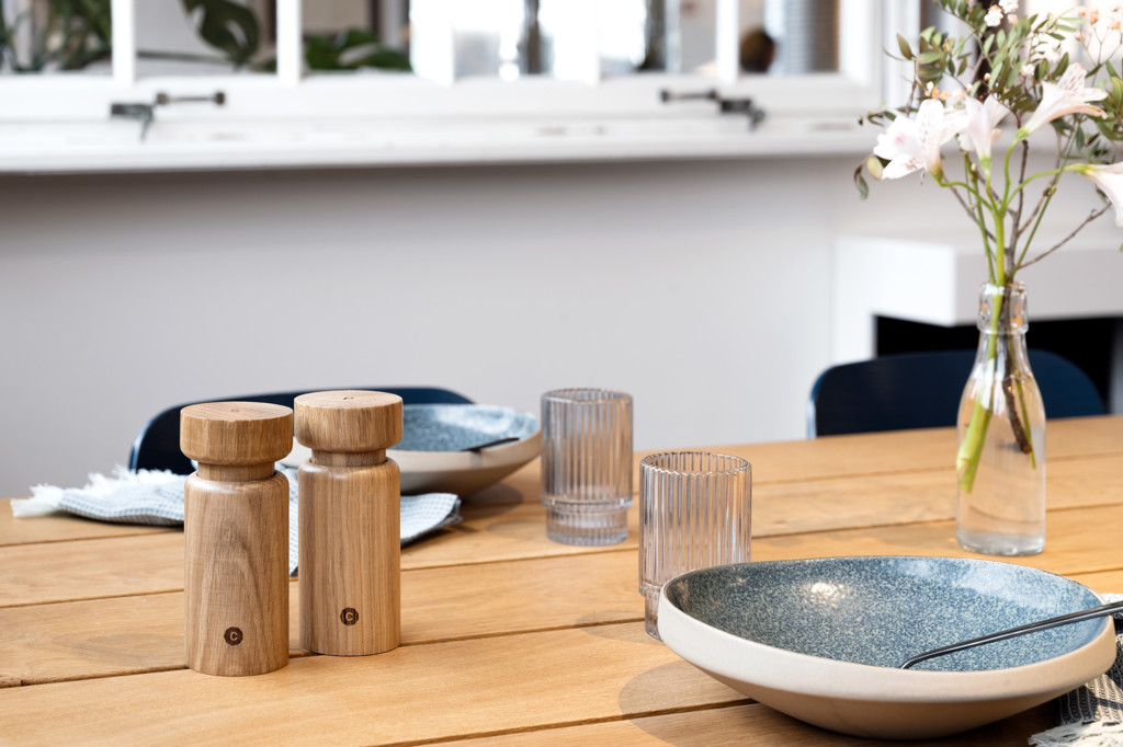 Helsinki / Gewürzmühlen-2er-Set / 13cm / Eiche