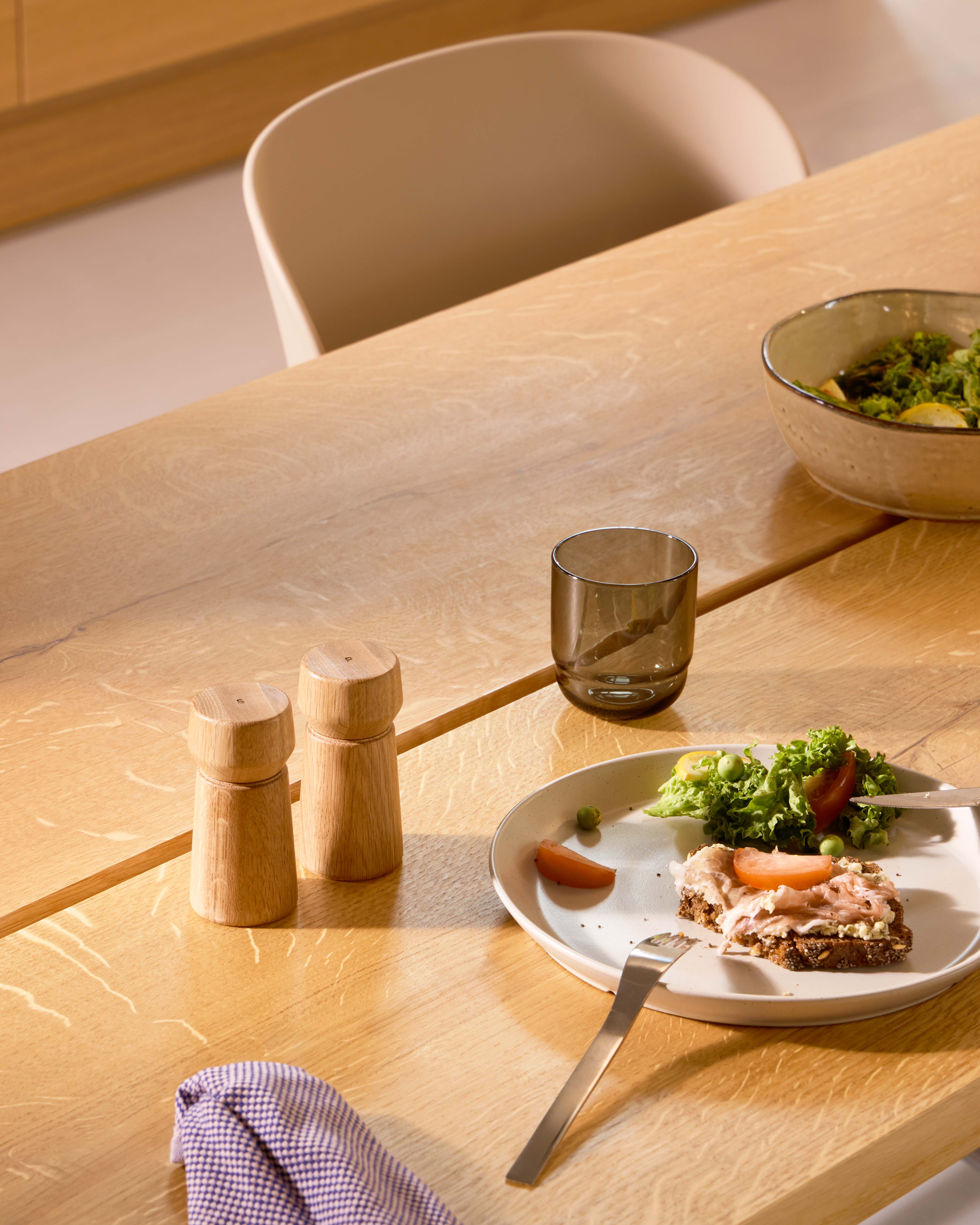 Amsterdam / Gewürzmühlen-2er-Set / Eiche / 11cm