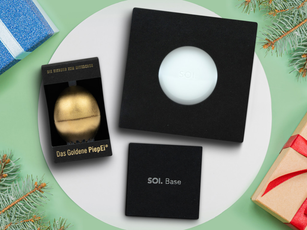 Set Das Goldenes PiepEi + SOI. + SOI. Base